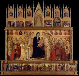 Vermutliche Rekonstruktion der Maestà